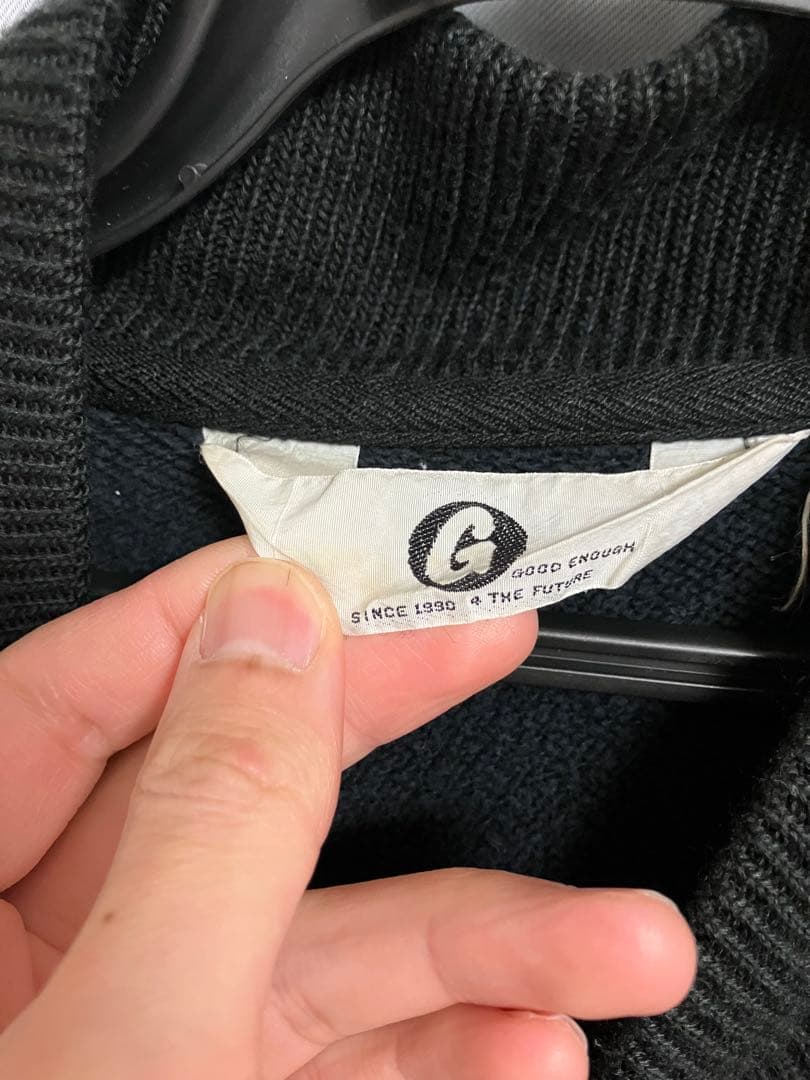90s GOOD ENOUGH スウェットスタジャン