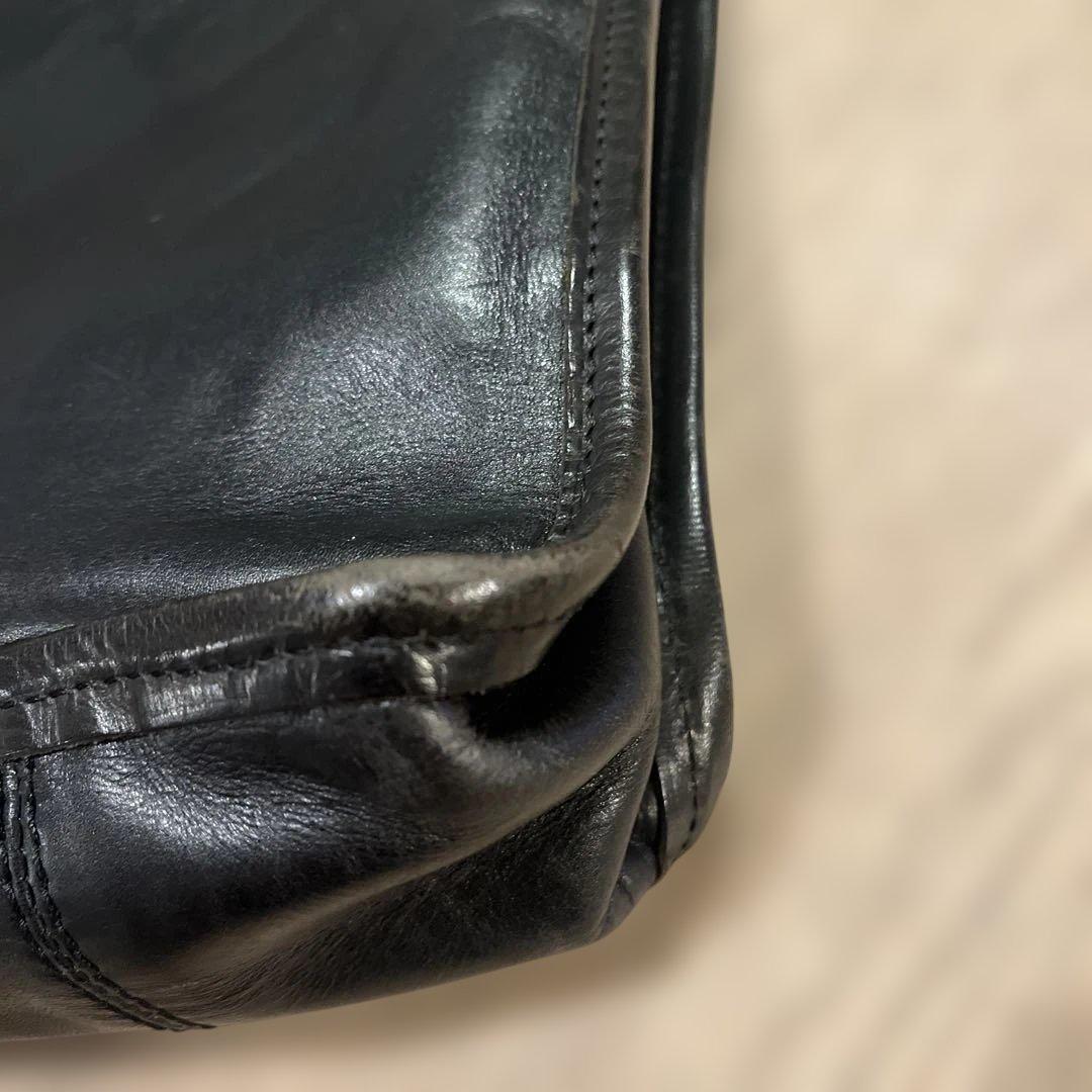 最終値下げ　フェリージ　黒　オールレザー ビジネスバッグ