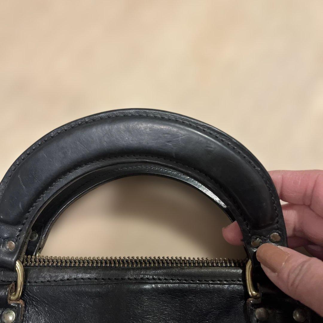 最終値下げ　フェリージ　黒　オールレザー ビジネスバッグ