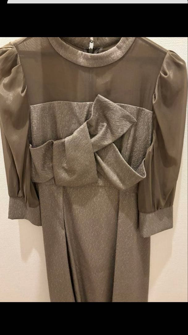 【formformaオリジナル】ジャガードワンピースドレス