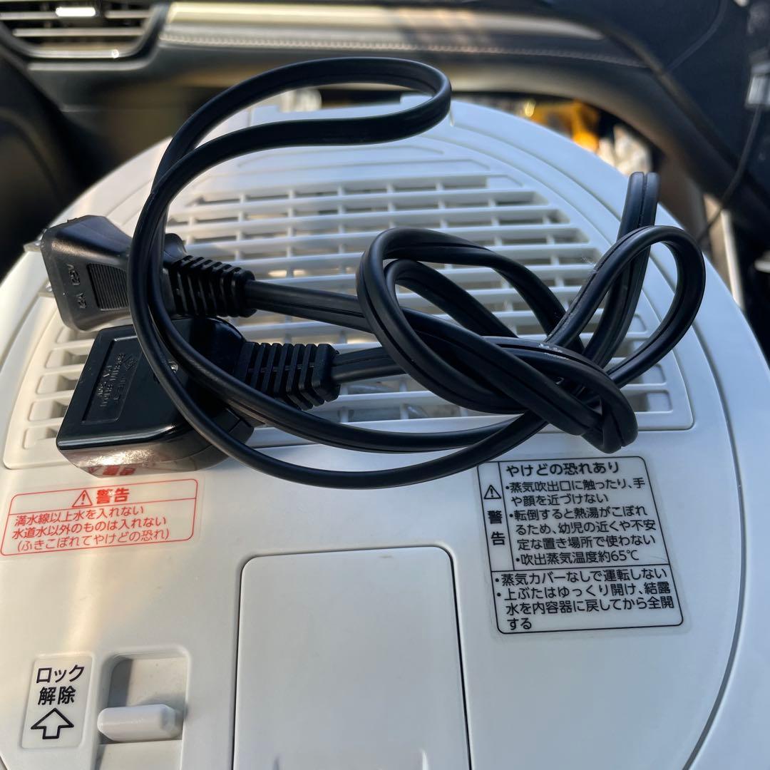 象印　置き型加湿器 ホワイト 8L 自動運転 抗菌仕様