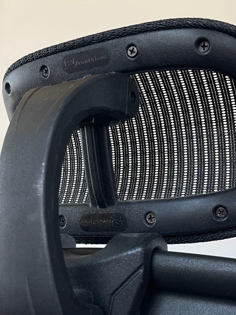 ハーマンミラー アーロンチェア Bサイズ ヘッドレスト セット フル装備 1