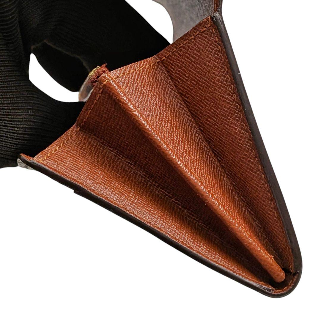 良品 ルイヴィトン モノグラム ポシェット ポルトモネ クレディ 970