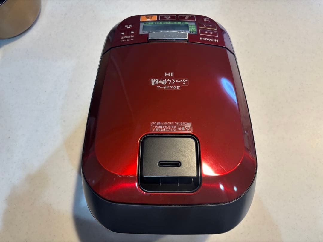 HITACHI 圧力IH炊飯器 RZ-TS104M 赤 2021年製