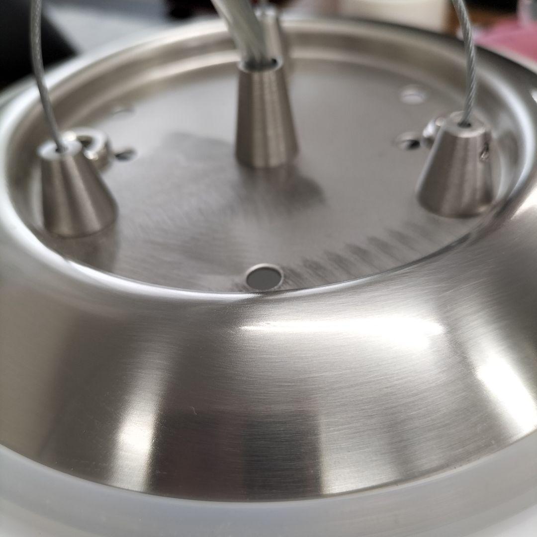 ホワイトペンダントライト オーバル型1点◇LED照明◇B-2505TL11