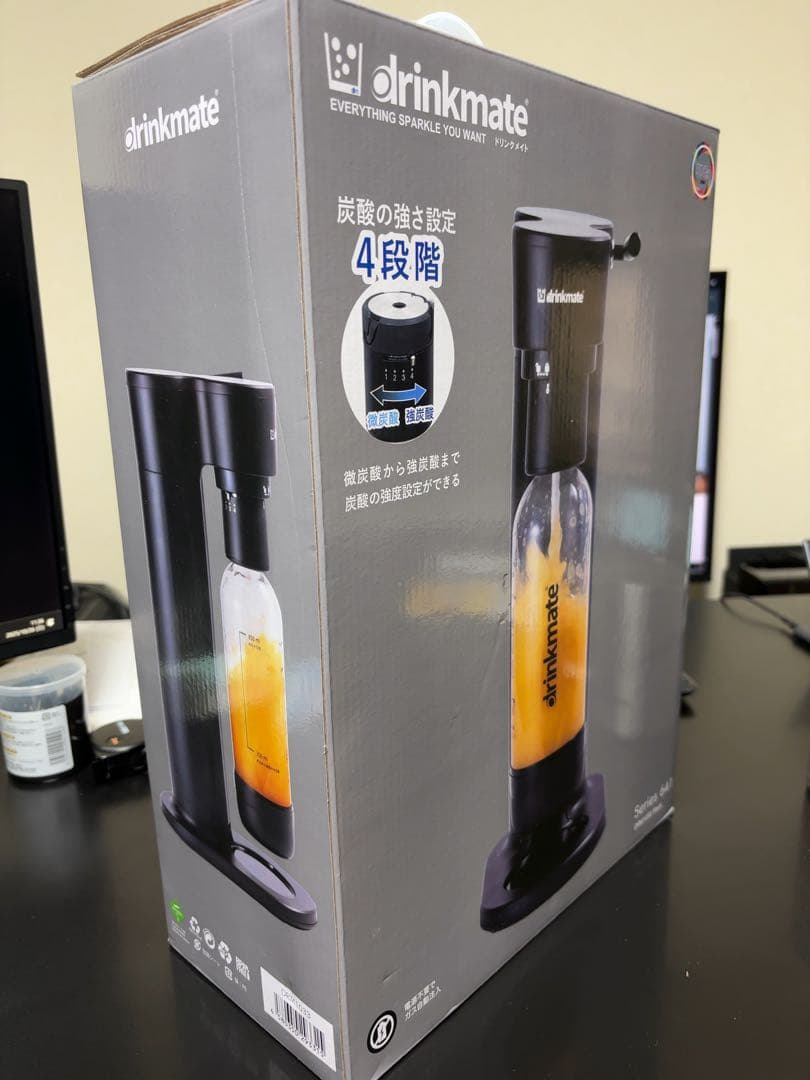 マッサン様用　炭酸水メーカー シリーズ641 新品未開封　ガスシリンダー付