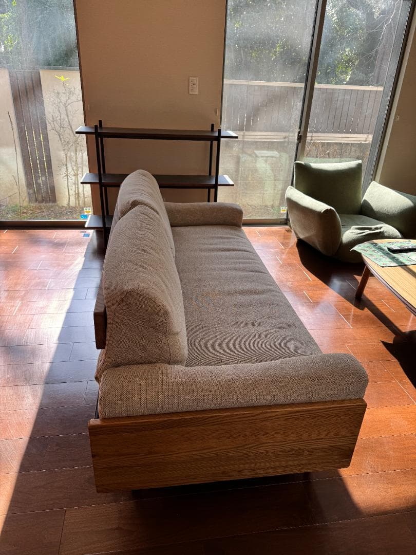 unico ウニコ TREL カバーリングソファ 3シーターベージュウニコトレル