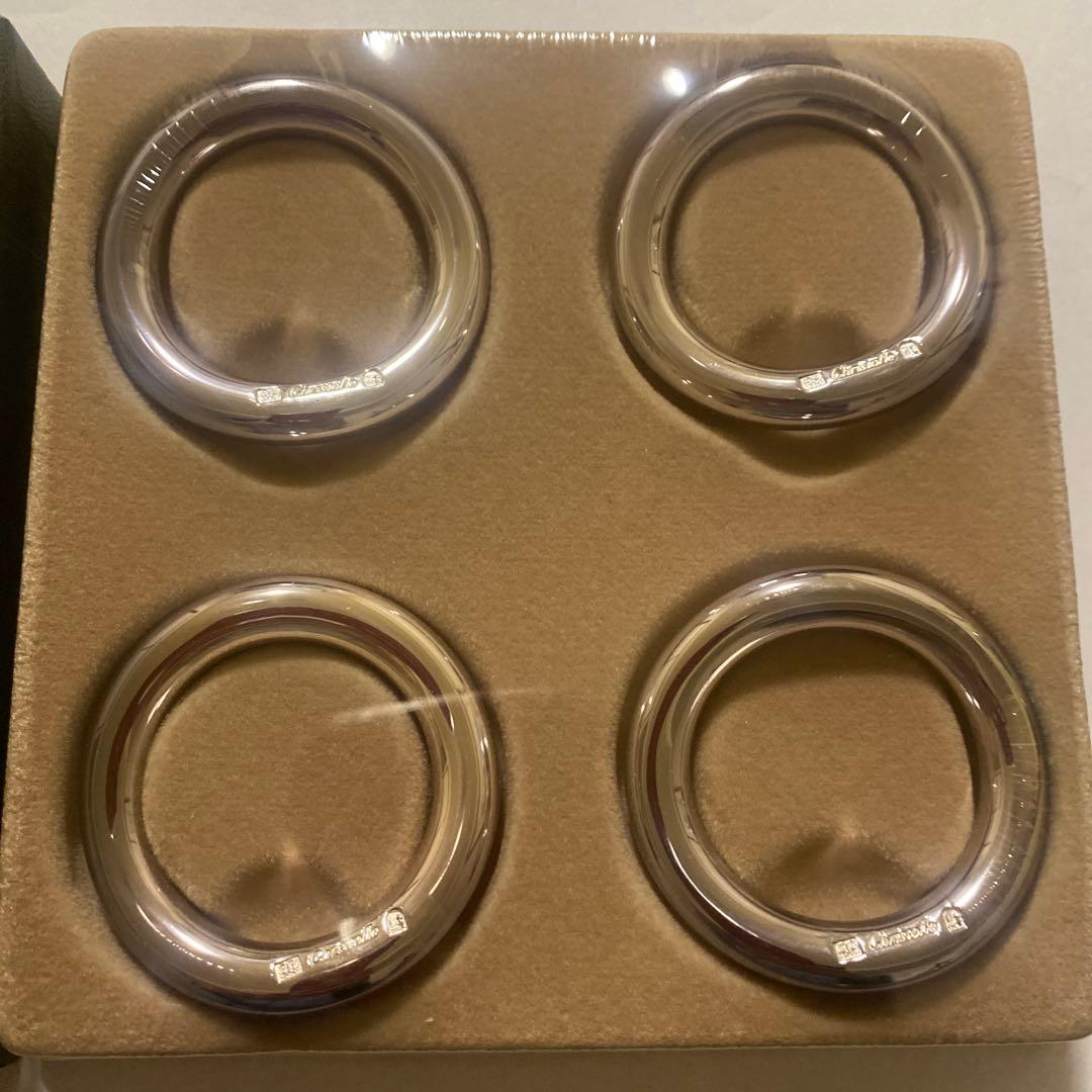 Christofle クリストフル新品　カトラリーレスト箸置き　4個