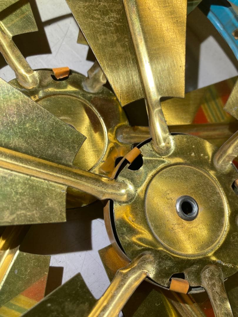 希少 木綿 鯉のぼり 小型 矢車 ＋ 吹き流し セット 昭和レトロ