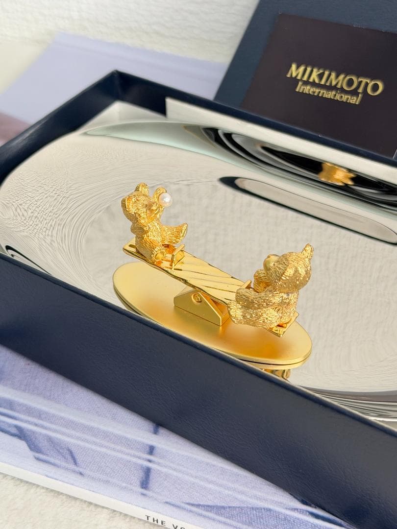 【希少★未使用品】MIKIMOTO 　アクセサリートレー（保存箱付き）