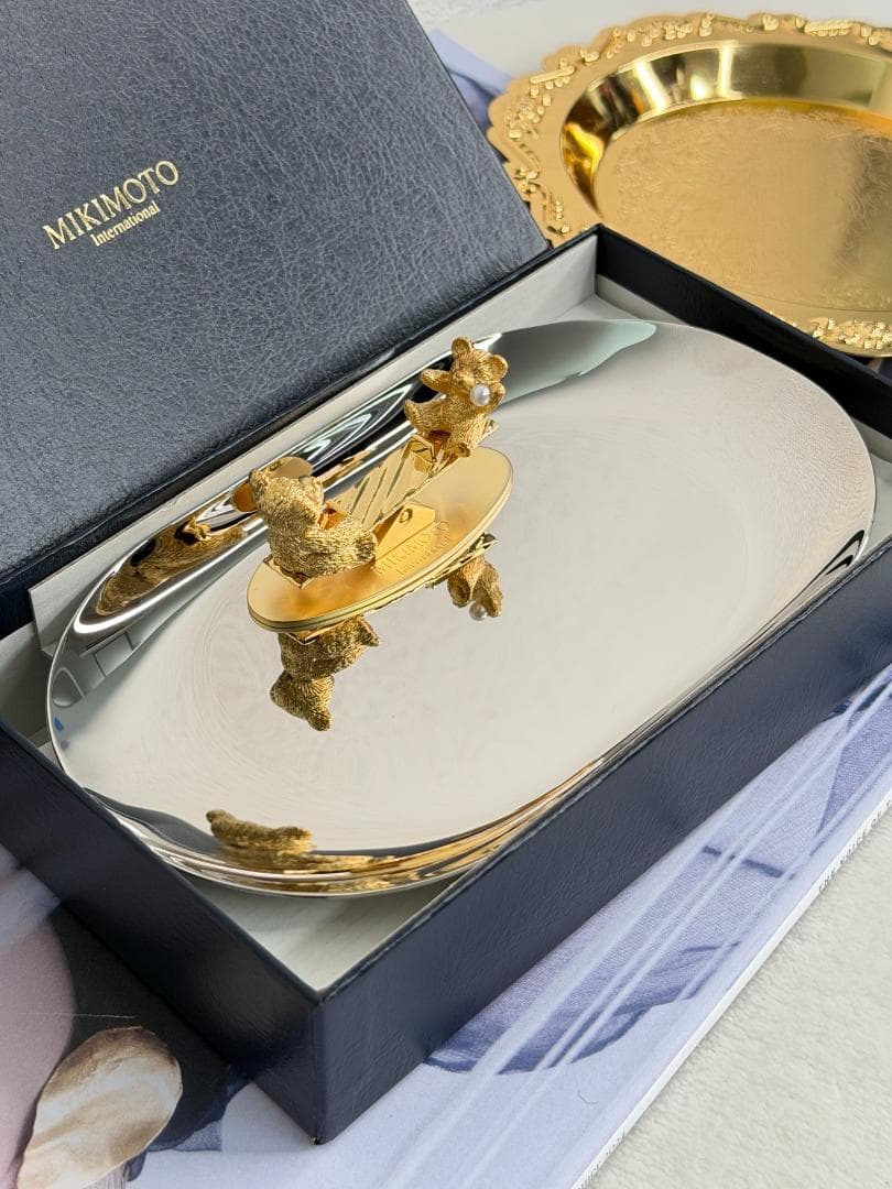 【希少★未使用品】MIKIMOTO 　アクセサリートレー（保存箱付き）