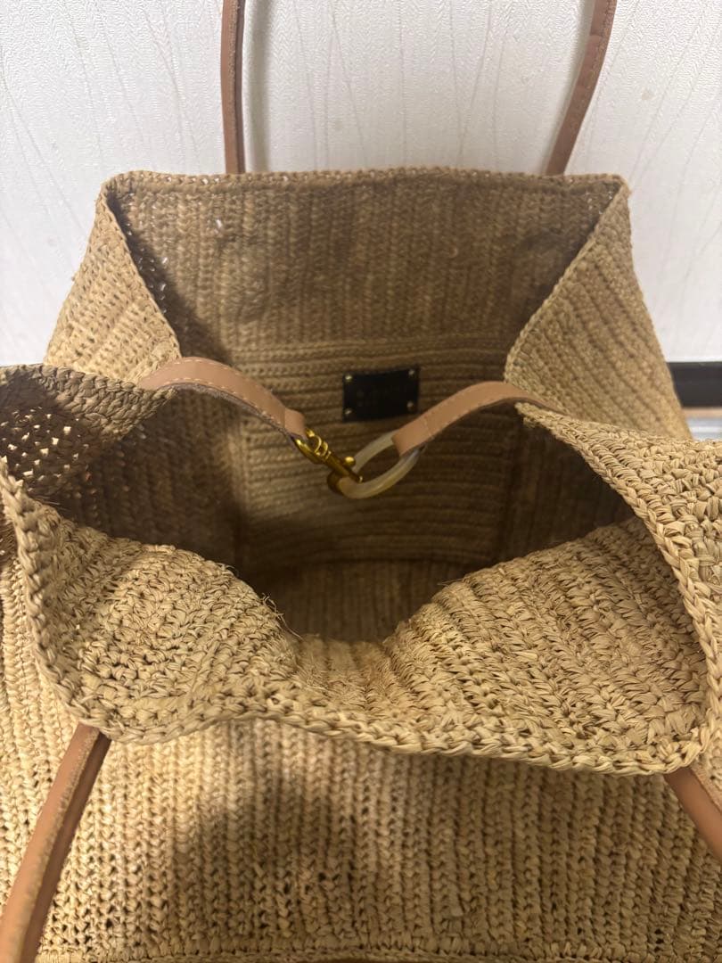 【A POINT ETC/アーポワン ウテセ】　カゴバック　大容量