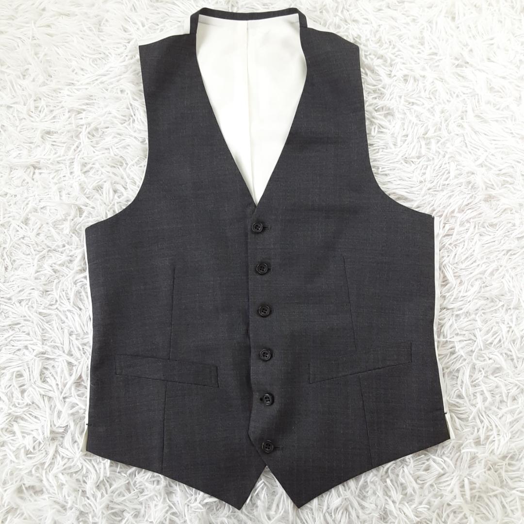 U*R様 美品◎ロロピアーナ 3ピーススーツ グレー 灰 オーストラリアンメリノ