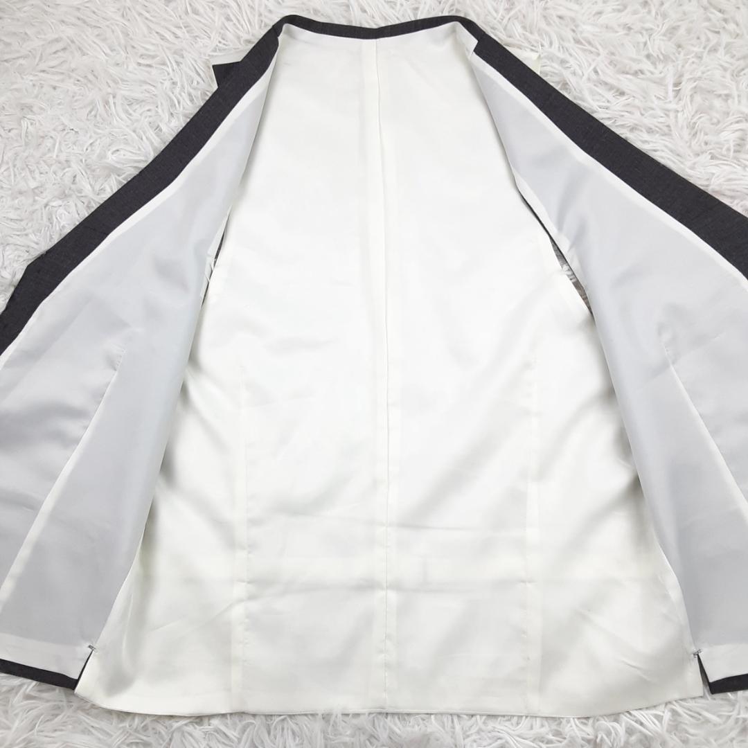 U*R様 美品◎ロロピアーナ 3ピーススーツ グレー 灰 オーストラリアンメリノ