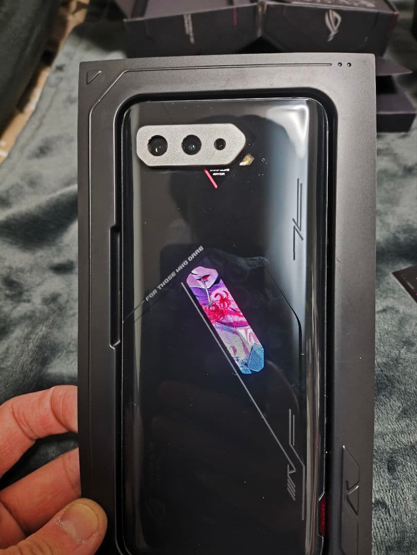 スマートフォン本体 ROG Phone 5spro 18GB 512GB+ Kunai 3