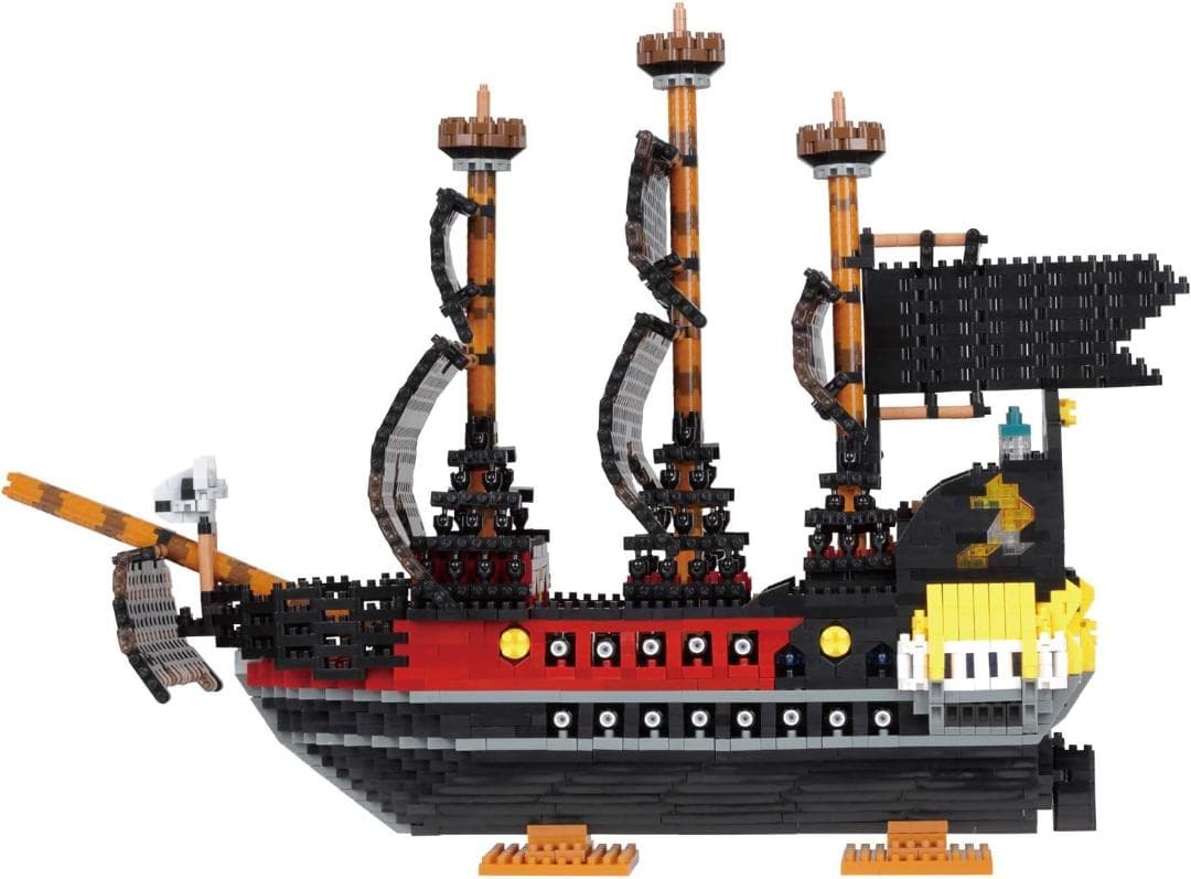 カワダ(Kawada)ナノブロック 海賊船 デラックスエディション NB-050