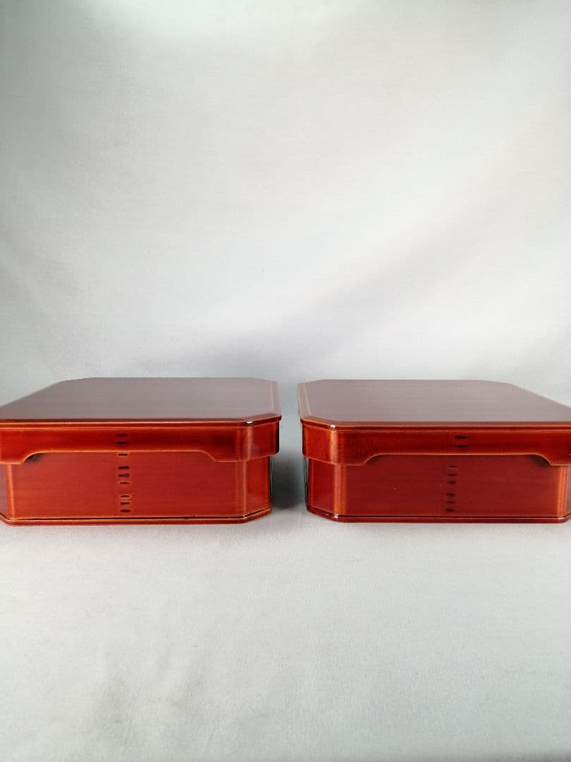 【茶事道具】春慶塗大徳寺重　弁当箱　主菓子　懐石道具370