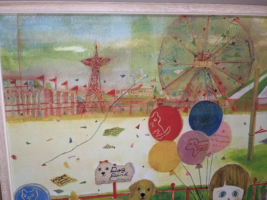 マリーニモンティーニ　水彩画　絵画