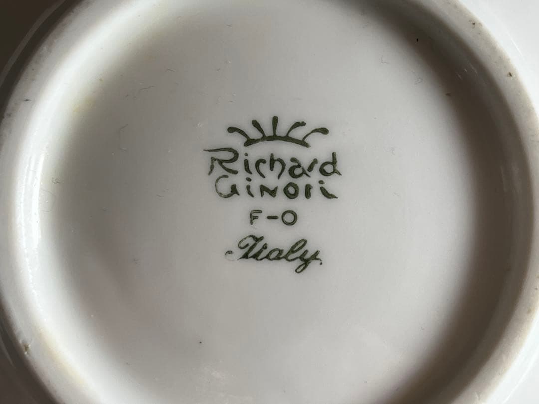 ひなママリサコ様：リチャードジノリ　ボンジョルノプルーン＆チェリー　ミニトレイ