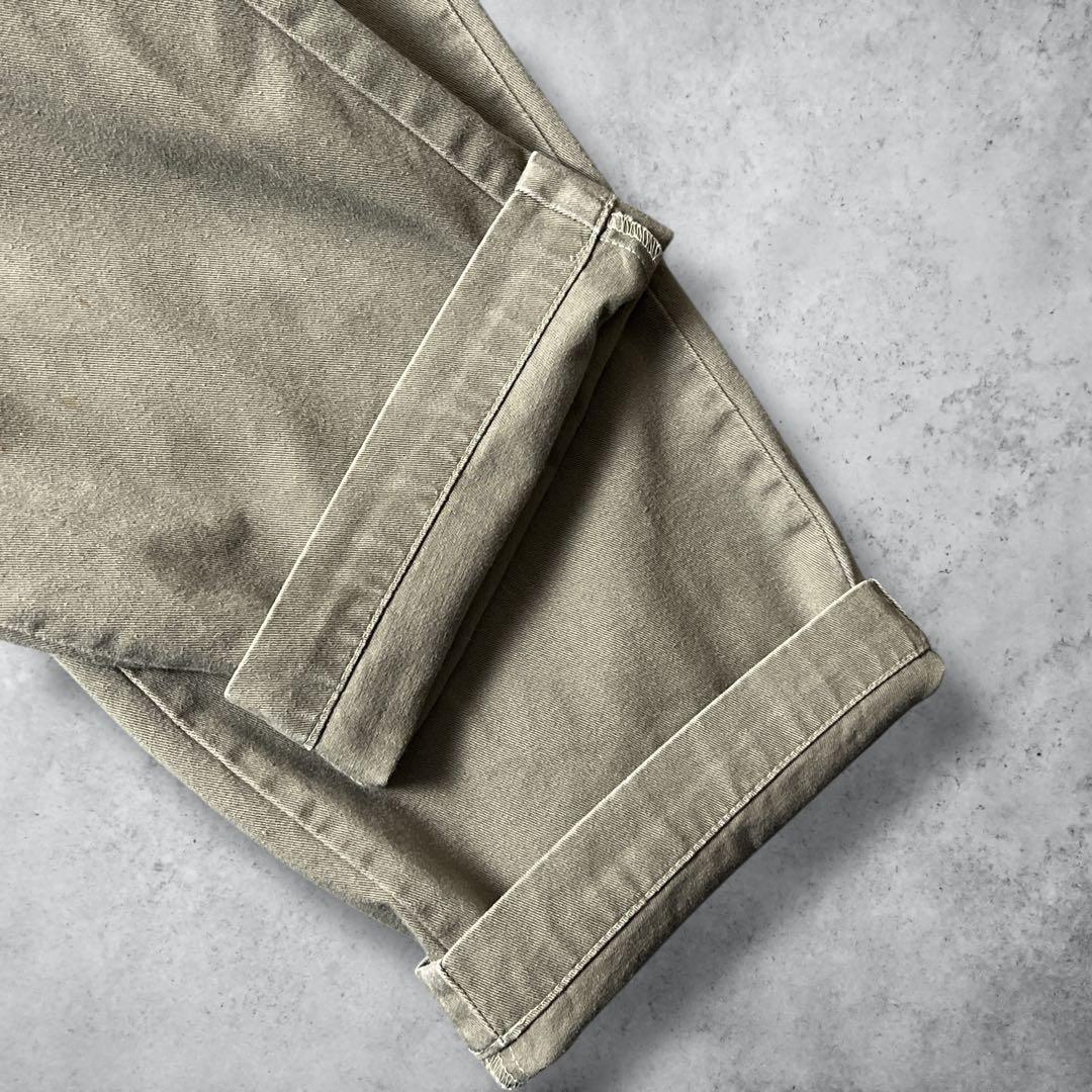 ぽ*よ様 USA製ポロラルフローレンポロチノANDREWグレージュW31古着vi