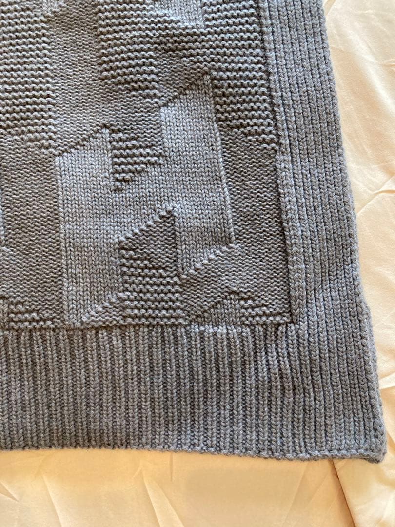 最終価格　新品タグ付 HERMES エルメス ポンチョ 34 ニット ケープ