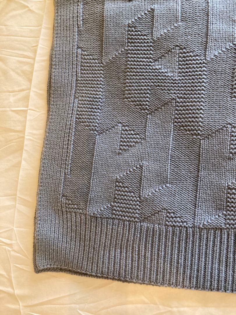 最終価格　新品タグ付 HERMES エルメス ポンチョ 34 ニット ケープ