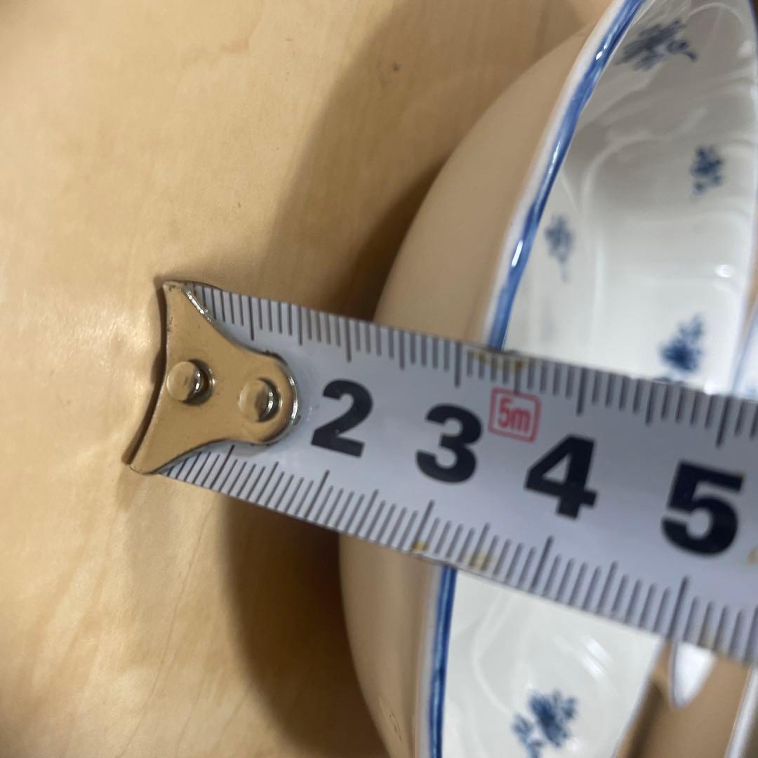 美品ノリタケ　青い花柄の皿 23枚まとめて売り1-3