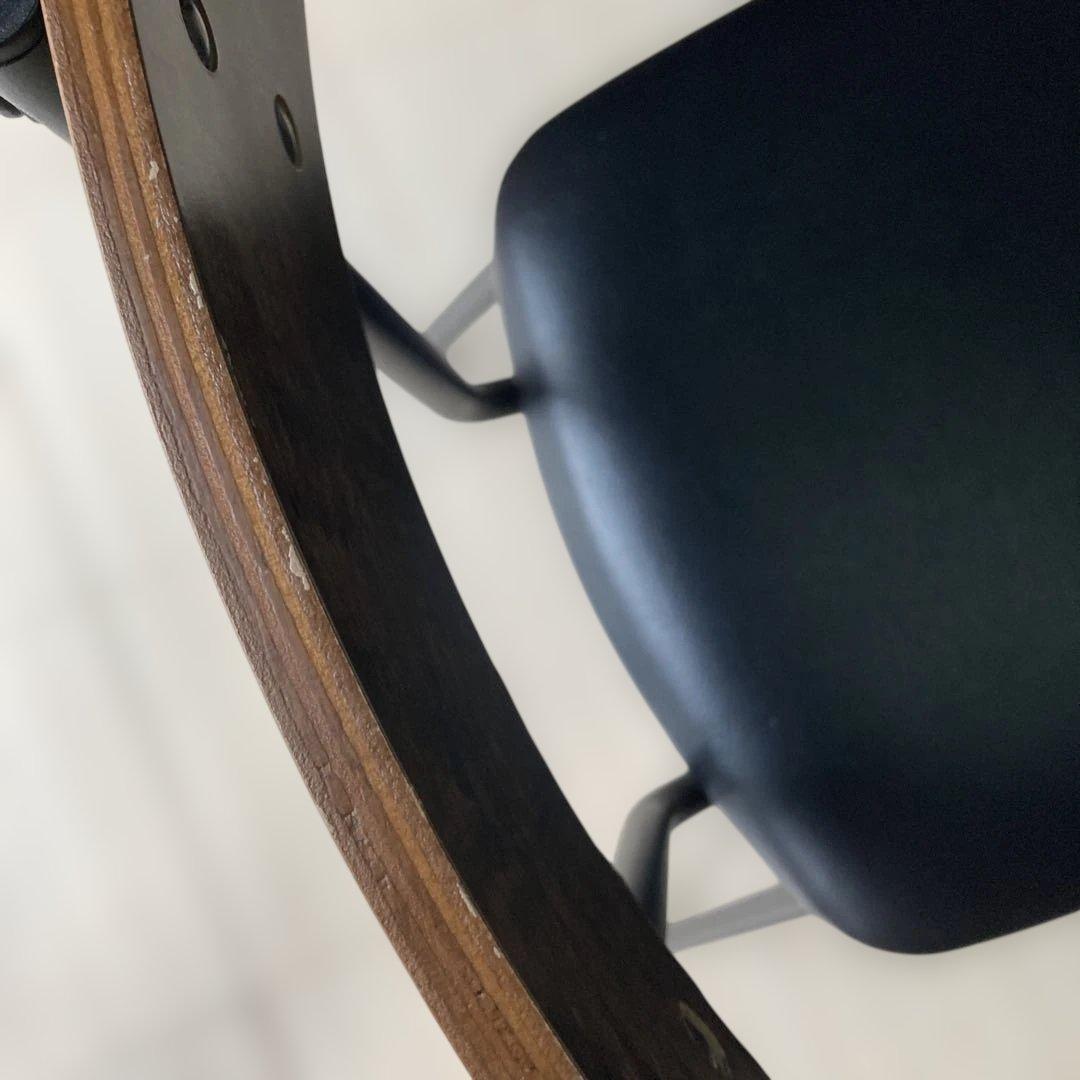 ニトリ DC STAIN MBR ダイニングチェア2脚セット