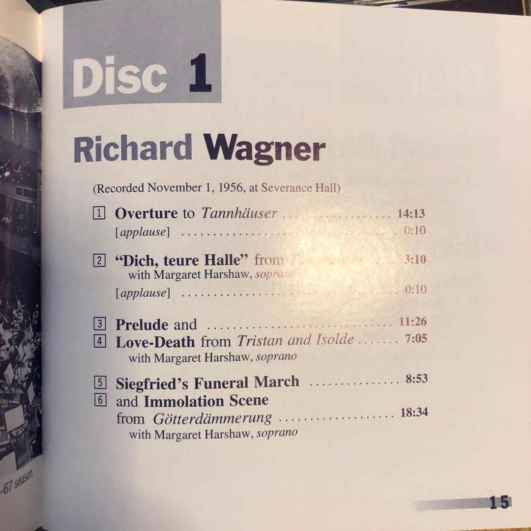 最終値引　クリーブランド管弦楽団自主制作　セル　生誕100周年記念ボックス