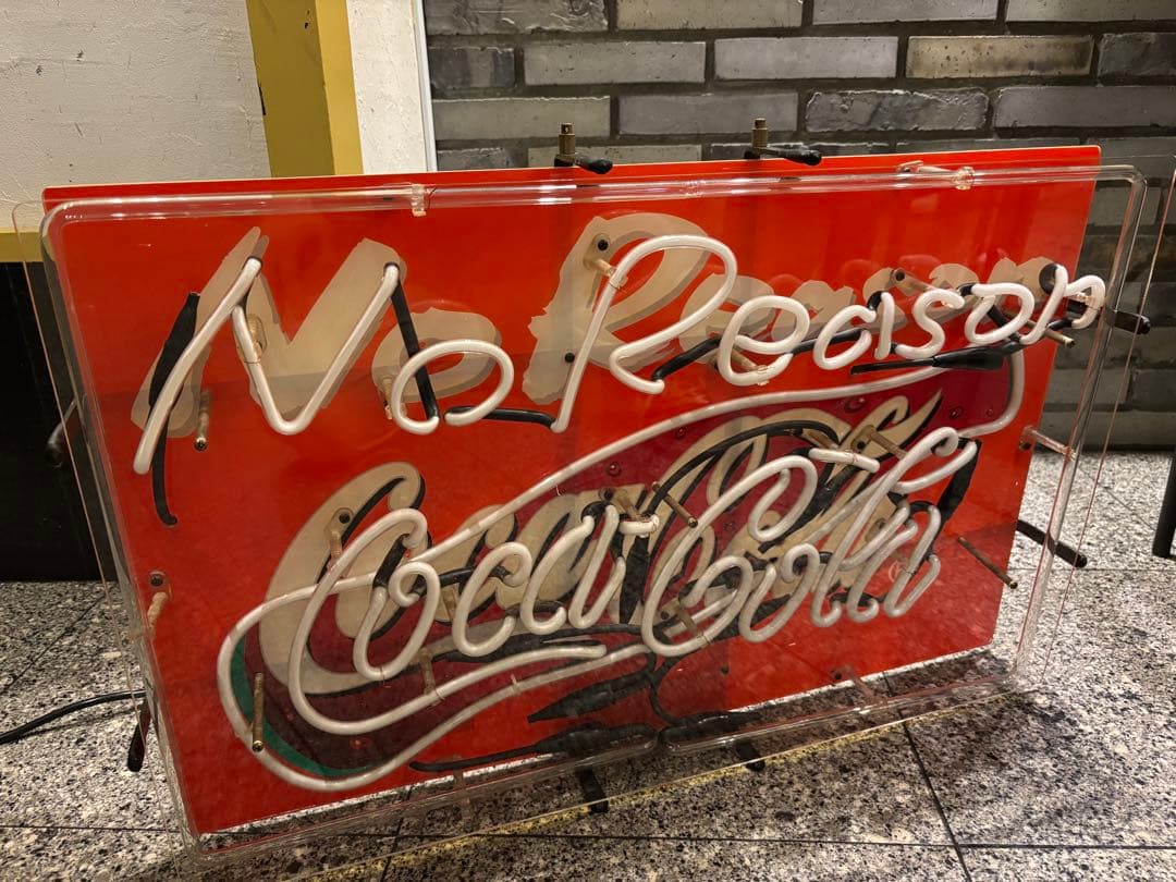 【非売品】　【希少品】コカコーラ　ネオン看板