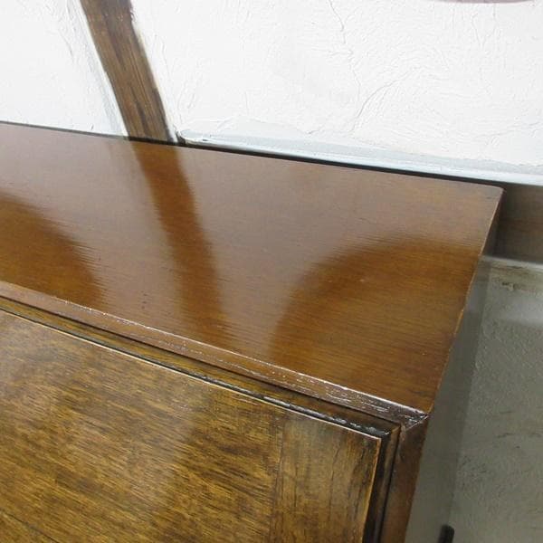 イギリス アンティーク 家具 ライティングビューロー デスク 机 6966c