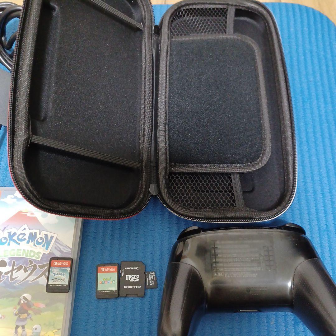 Nintendo Switch 本体 + ポケモンソフト+どうぶつの森+プロコン
