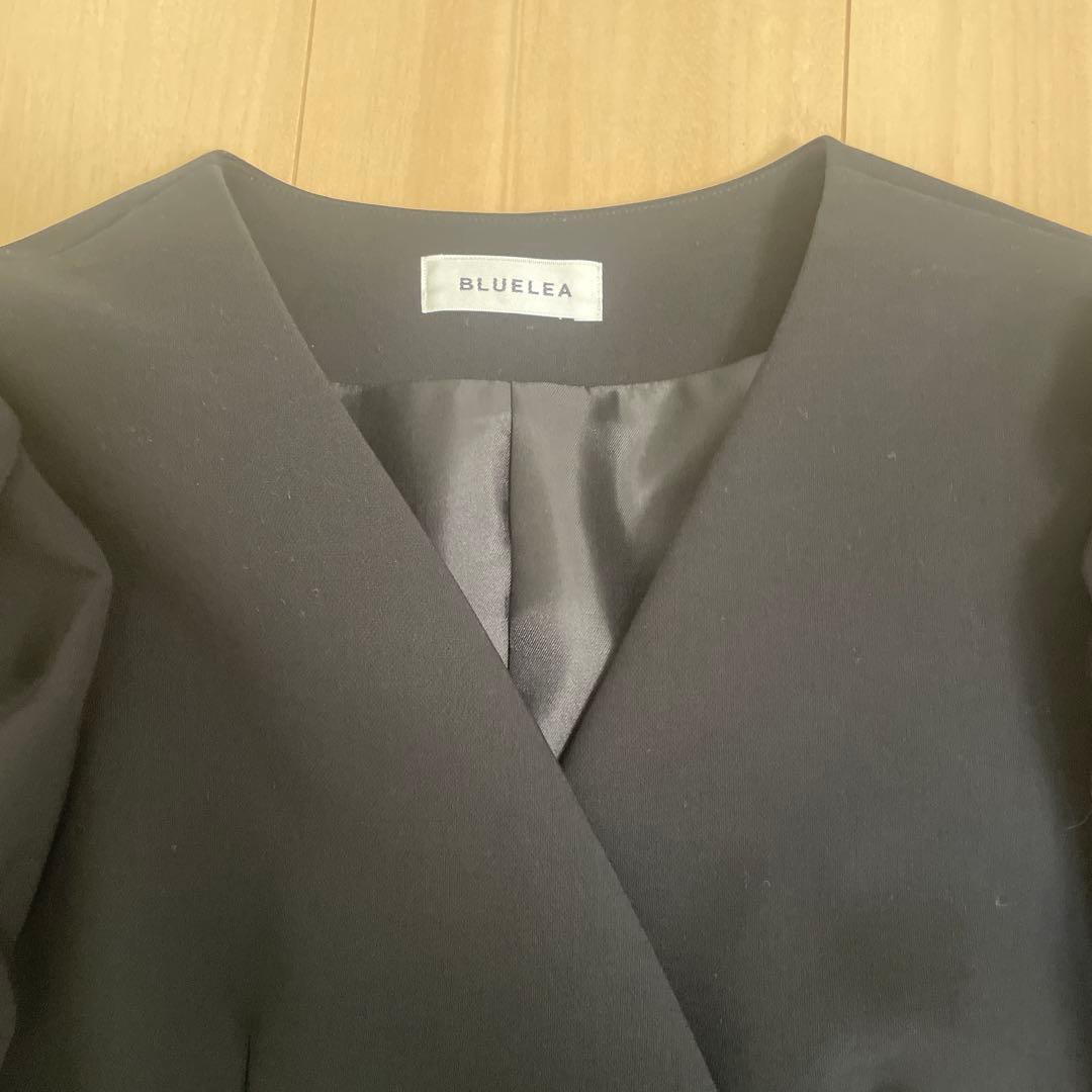BLUELEA ペプラムジャケット