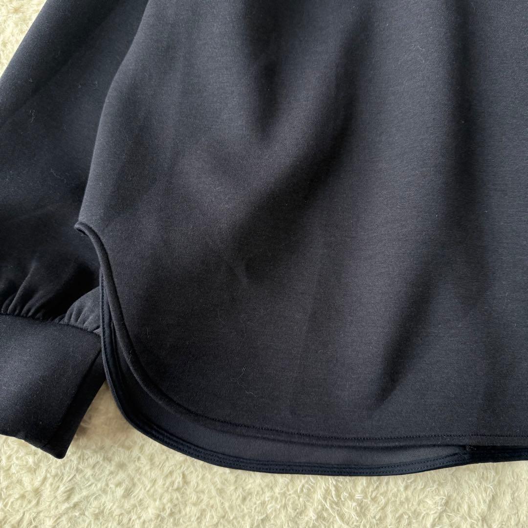 yori テディカラー プルオーバー フリー ネイビー 新品未使用 25AW