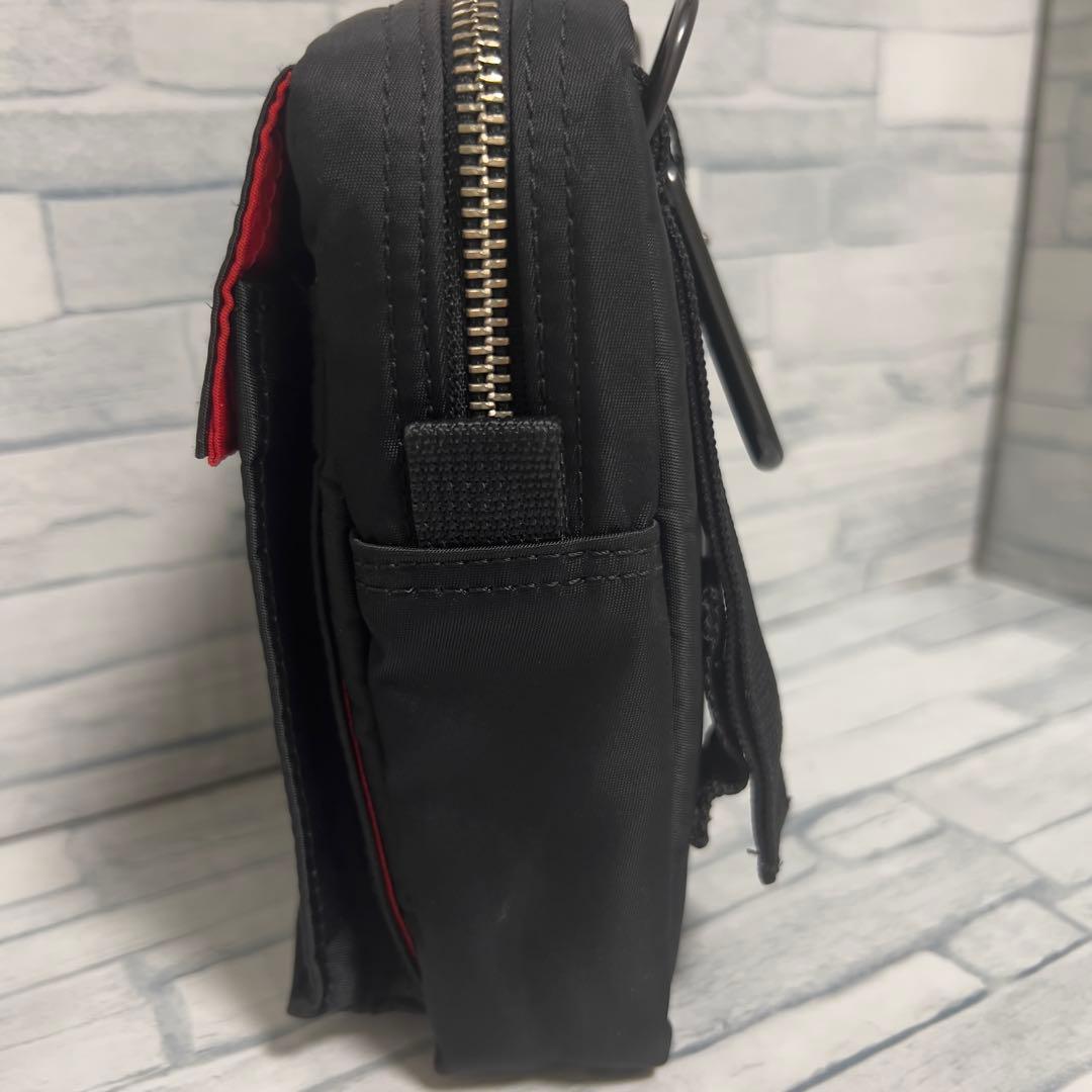 【美品・限定】ポーター ils エルファイン ミニショルダーバッグ 黒 ポーチ