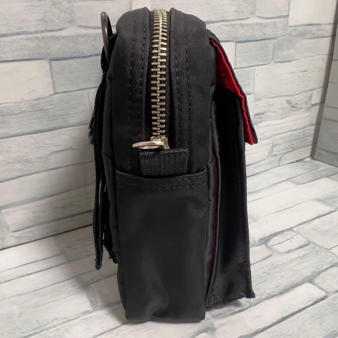 【美品・限定】ポーター ils エルファイン ミニショルダーバッグ 黒 ポーチ