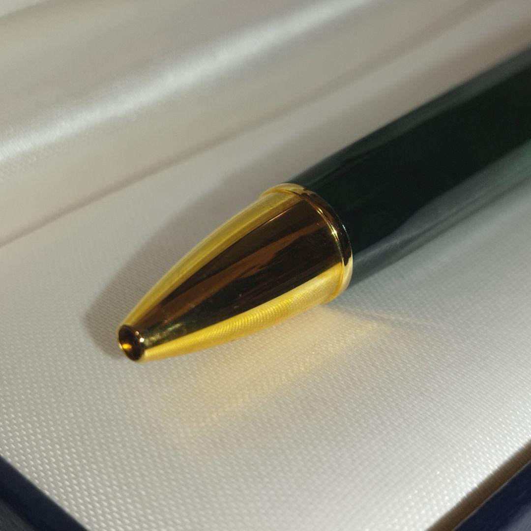 【美品】カランダッシュ ボールペン ジュネーブコレクション マーブルグリーン