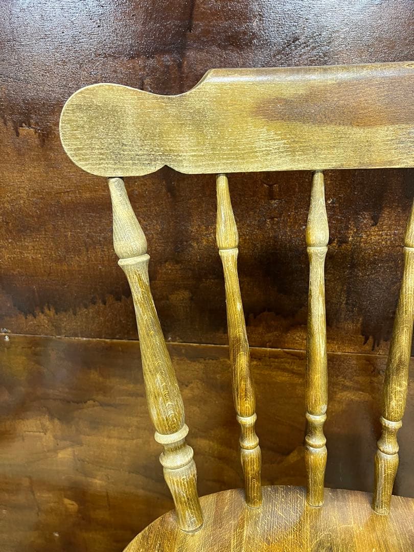 飛騨産業 キツツキ ウィンザーチェア 木製スピンドルバックチェア