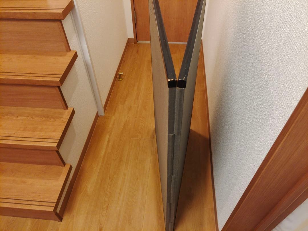 屏風　仕切り　二枚折　 パーテーション　 衝立　鶴図　金糸　西陣織　風炉先屏風