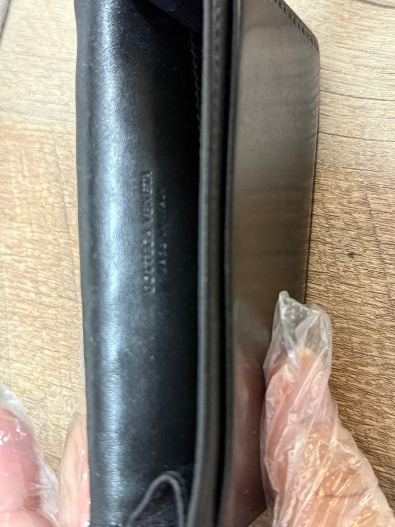 ボッテガ　名刺入れ　箱　袋付き　鑑定済み