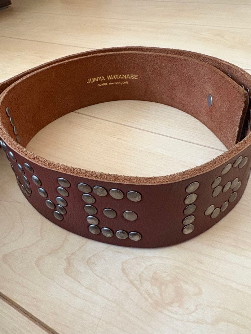 JUNYA WATANABE ジュンヤワタナベ スタッズベルト ギャルソン