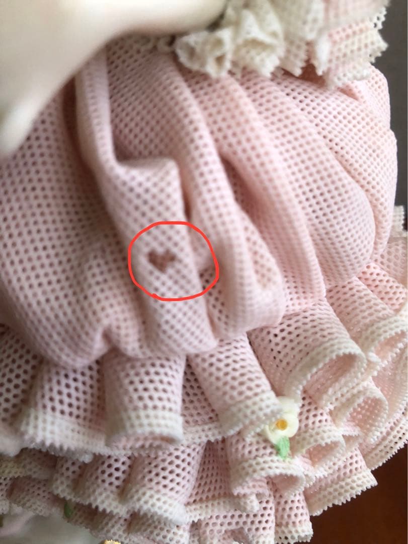 アイリッシュドレスデン　レースドール　難あり