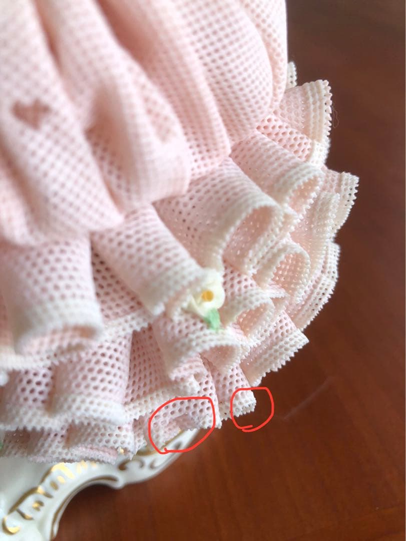 アイリッシュドレスデン　レースドール　難あり