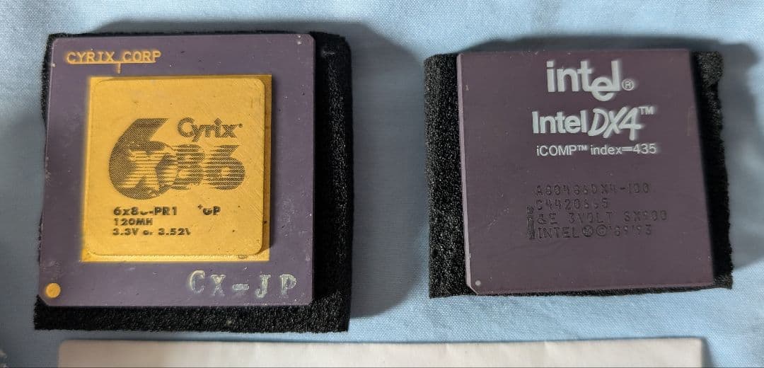 t*k様 intel 486 DX4 Socket3 Cyrix 6x86 So