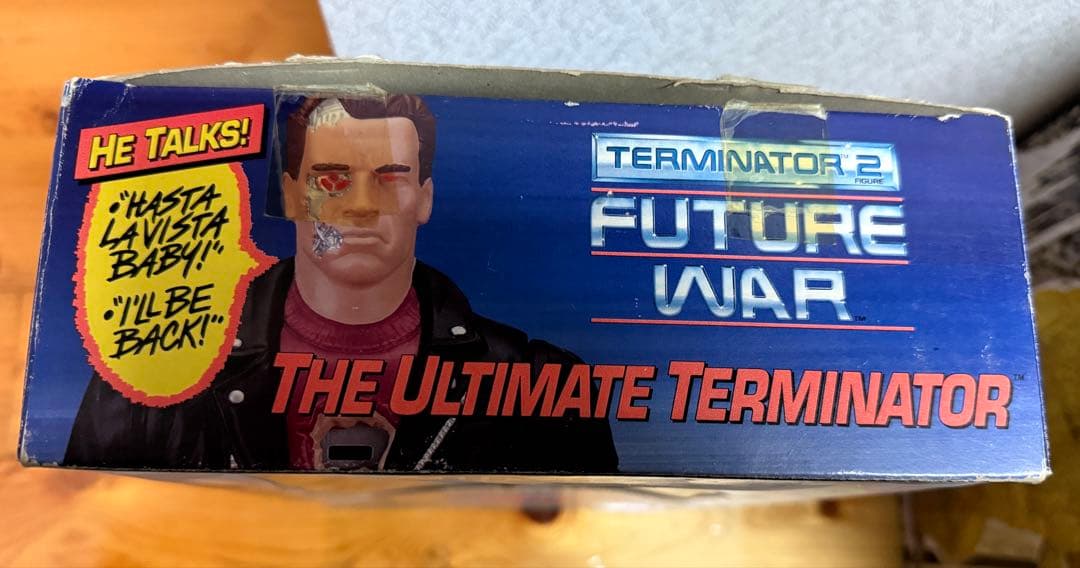 ケナー社製　当時物「ターミネーター2」 フィギュア　入手困難・箱絵柄違い