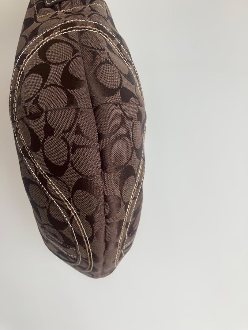 コーチ　ホーボー ハーフムーン ワンショルダー ブラウン 10074