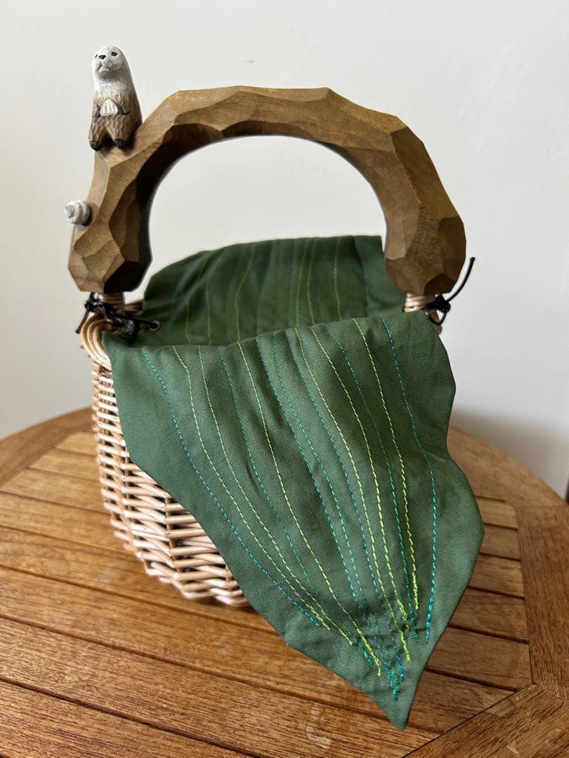 キヤタ　KIYATA ラッコ　かごバッグ　バスケット　新品未使用