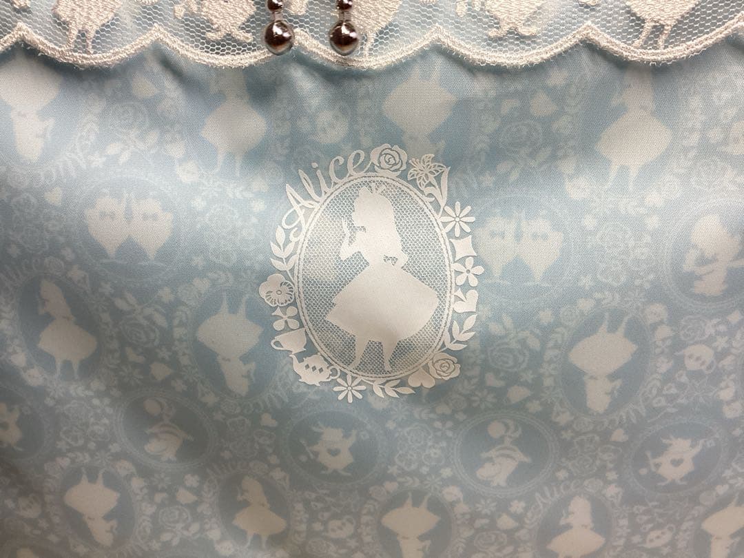 【未使用】アフタヌーンティー　バッグ　ディズニー　近沢レース　小物入れ　バニティ