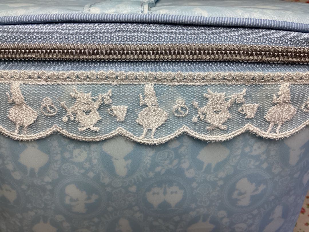 【未使用】アフタヌーンティー　バッグ　ディズニー　近沢レース　小物入れ　バニティ