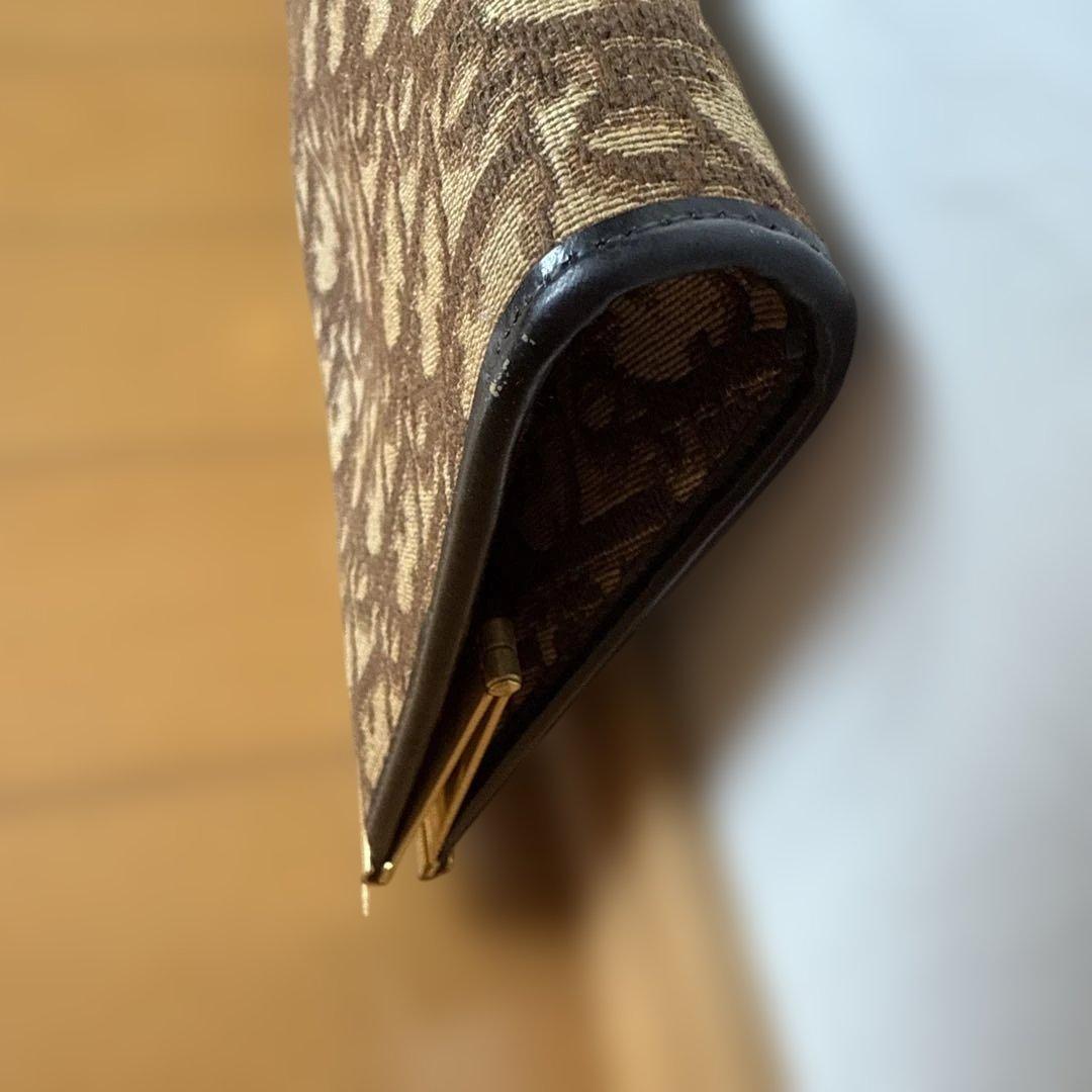 Dior トロッター　がま口　クラッチバッグ
